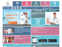 Tablet Screenshot of hivinchildren.org